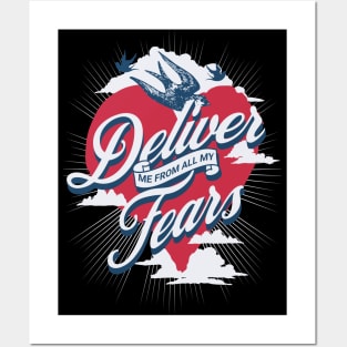 Deliver me from all my fears (Ps. 34:4). Posters and Art